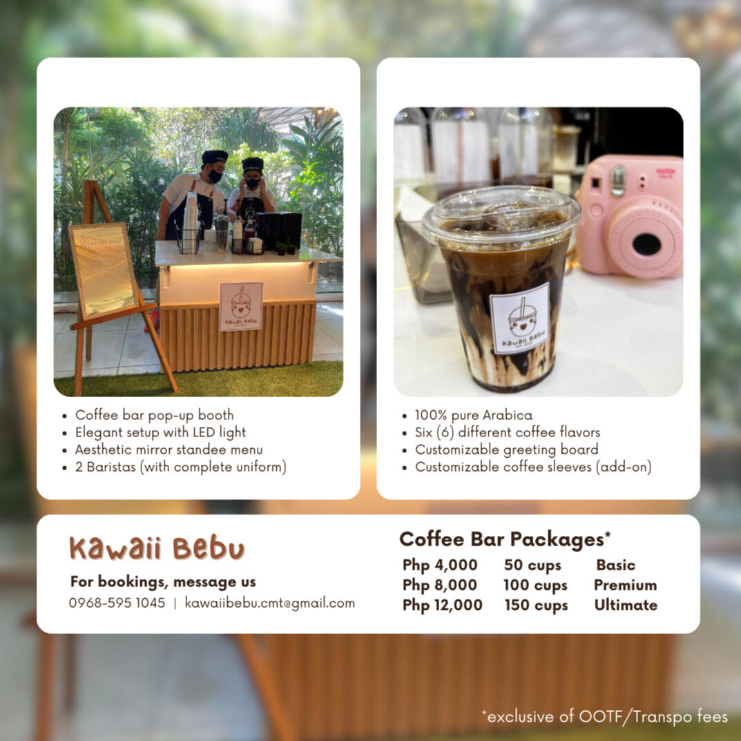 Mobile Coffee Bar Package
